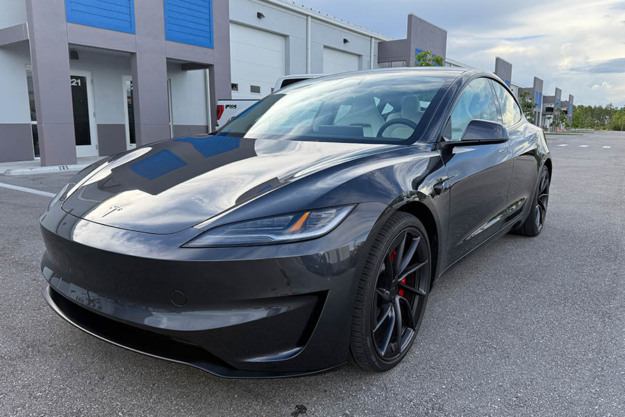 Ceramic coated tesla